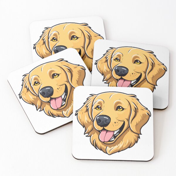 Item preview, Cute Golden Retriever designed and sold by Ambitious Astronaut.