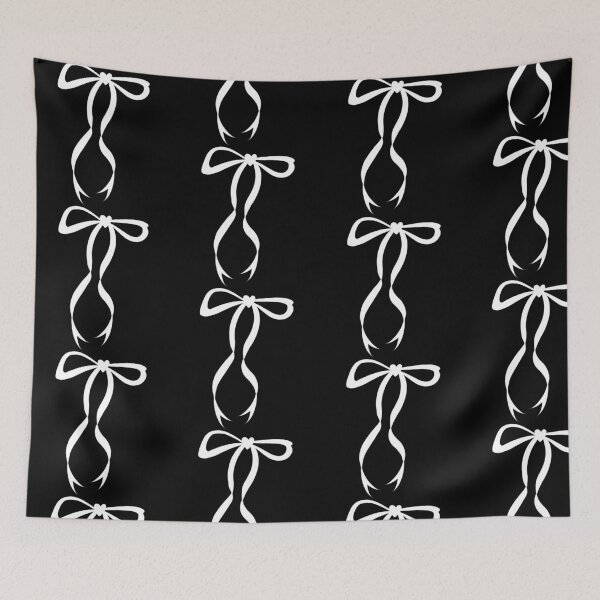 Item preview, coquete bow in black designed and sold by AlexsArtSpace.