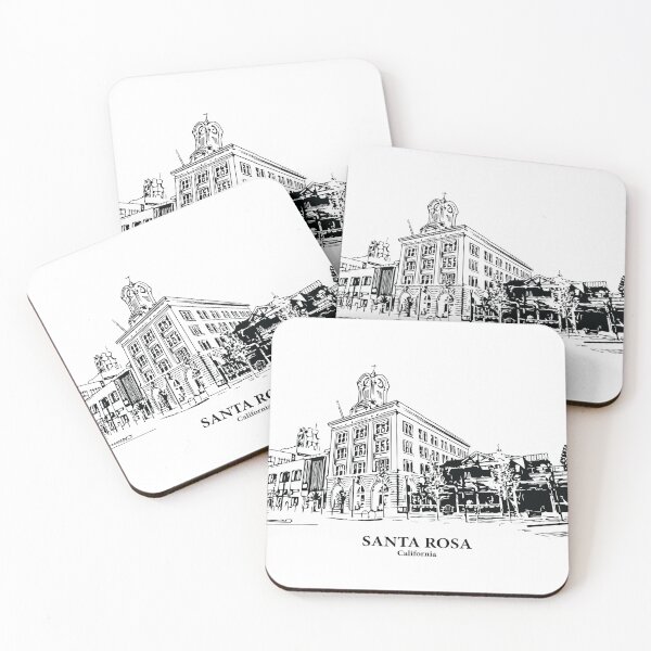 Item preview, Santa Rosa - California designed and sold by Lakeric Cityscapes.
