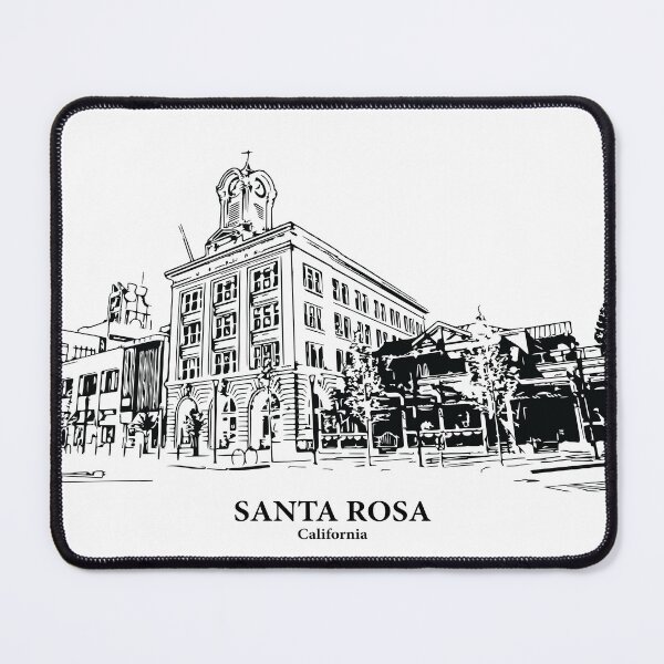 Item preview, Santa Rosa - California designed and sold by Lakeric Cityscapes.