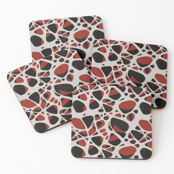Item preview, Stone Symphony in Red designed and sold by Terrace36.
