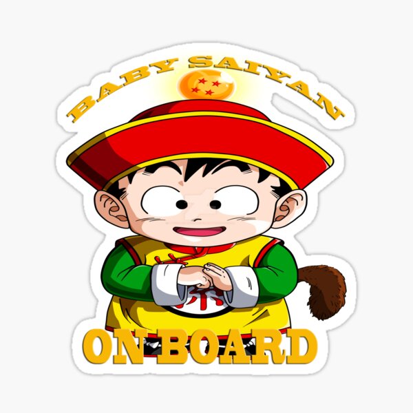 Gohan On Board Sticker By Superzane7 Redbubble