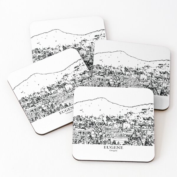 Item preview, Eugene - Oregon designed and sold by Lakeric Cityscapes.
