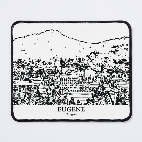 Item preview, Eugene - Oregon designed and sold by Lakeric Cityscapes.