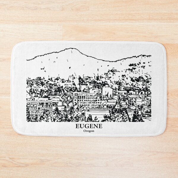 Item preview, Eugene - Oregon designed and sold by Lakeric Cityscapes.