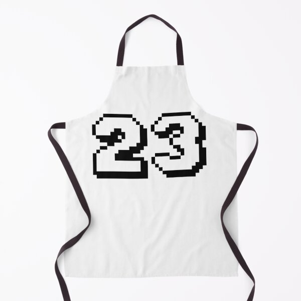 Item preview, 23, twenty-three, white, retro video game, 1 up! designed and sold by Numbers-Art.