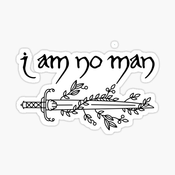 Item preview, I am no man  designed and sold by iPrintastyCo.