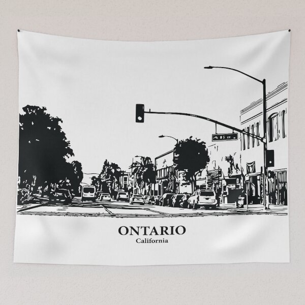 Item preview, Ontario - California designed and sold by Lakeric Cityscapes.