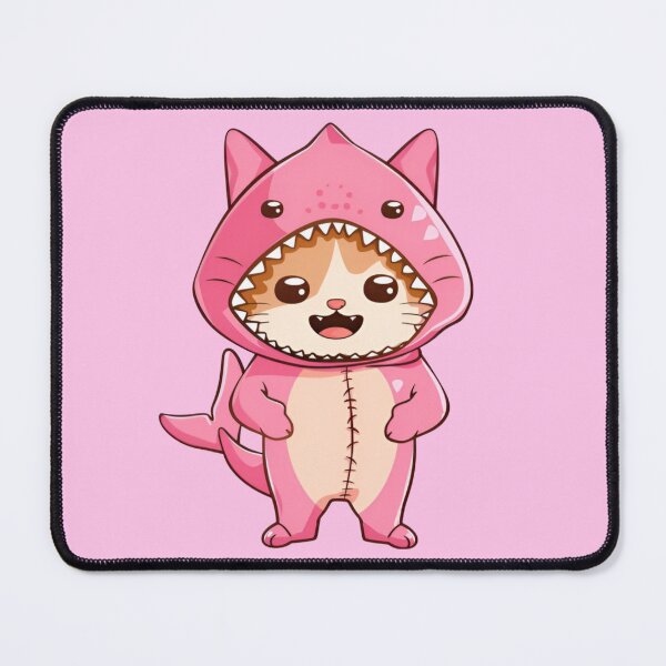 Item preview, Cute Pink Shark Cat designed and sold by Pati-Design.