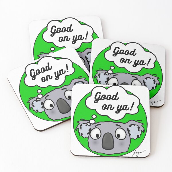 Item preview, Australian Expressions - Koala Good on ya!  designed and sold by rylalgarra.