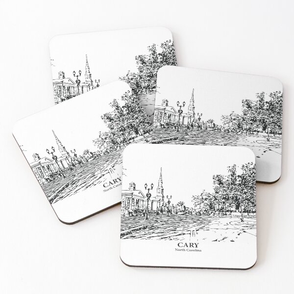 Item preview, Cary - North Carolina designed and sold by Lakeric Cityscapes.