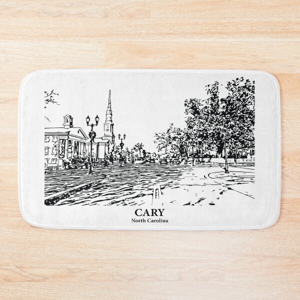 Item preview, Cary - North Carolina designed and sold by Lakeric Cityscapes.