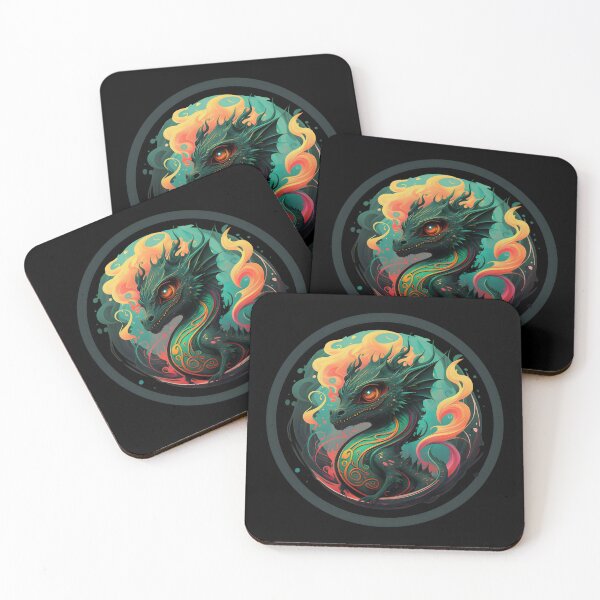 Item preview, Mythical Majesty: Dragon Fantasy Illustration designed and sold by DragonRealms.