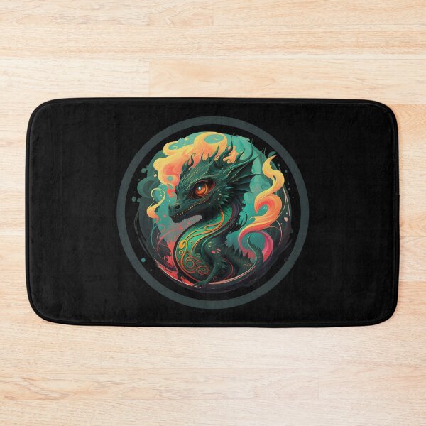 Item preview, Mythical Majesty: Dragon Fantasy Illustration designed and sold by DragonRealms.