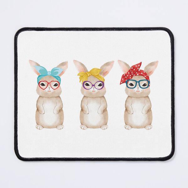 Item preview, Funny Cute Easter Rabbit Cartoon Bunny designed and sold by Cuteanimalgifts.