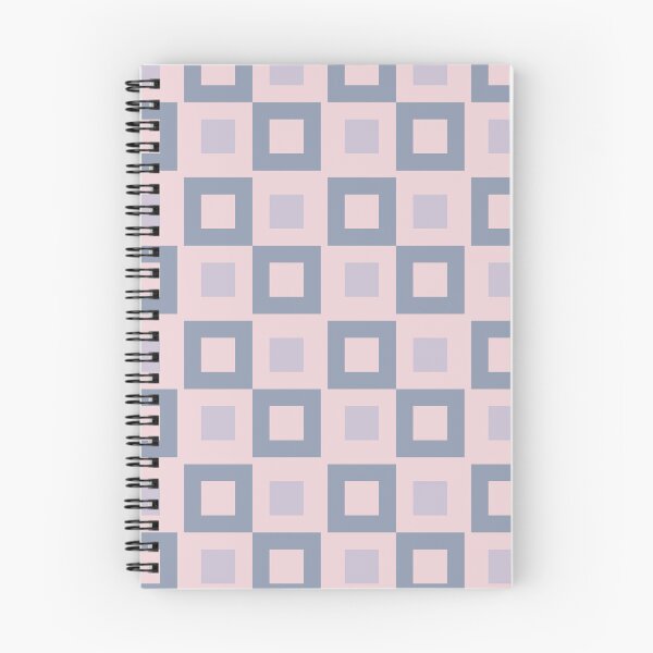Item preview, Pink Grey & Purple Repeat Squares Diamonds NeverEnding Textile designed and sold by Alchemy-A-La-G.