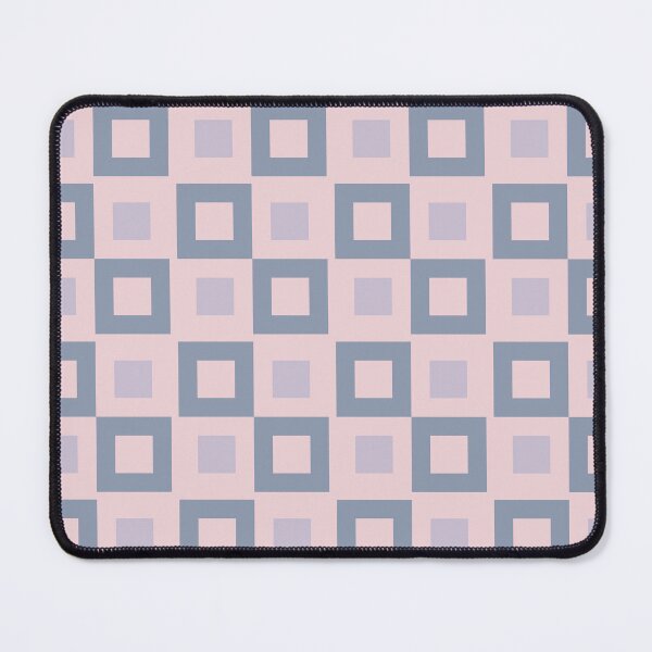 Item preview, Pink Grey & Purple Repeat Squares Diamonds NeverEnding Textile designed and sold by Alchemy-A-La-G.