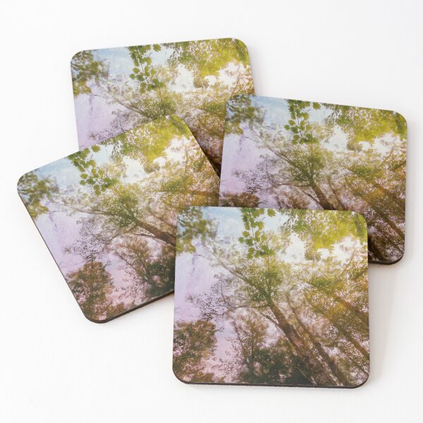 Item preview, circle of treetops on spring sky designed and sold by Taya Johnston.