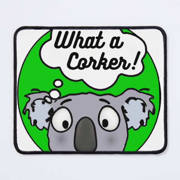 Item preview, Australian Expressions - Koala What a Corker! designed and sold by rylalgarra.