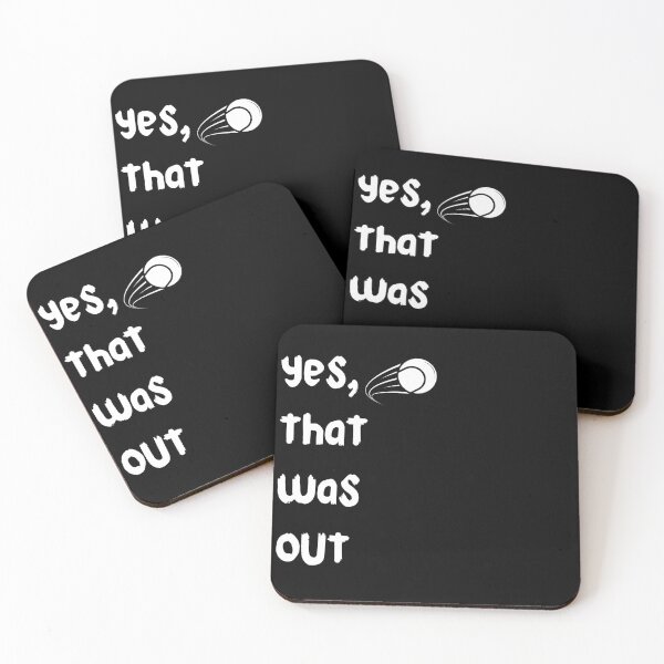 Item preview, Yes, That Was Out! Funny Saying For Tennis Player designed and sold by JustCrafted.