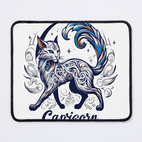 Item preview, zodiac cat capricorn designed and sold by 4uoffers.