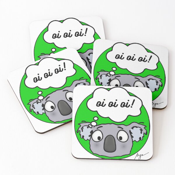 Item preview, Australian Expressions - Koala Oi Oi Oi!  designed and sold by rylalgarra.
