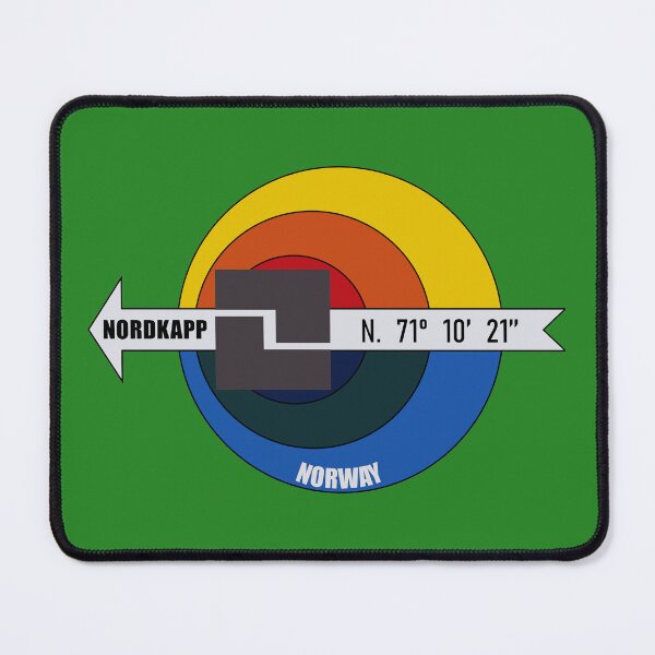 Item preview, Nordkapp Sign Norway Scandinavia designed and sold by sticket-travel.