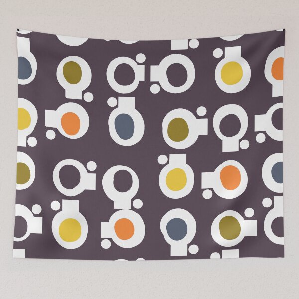 Item preview, Iconic Retro 70s Floral Pattern designed and sold by Deutschic.