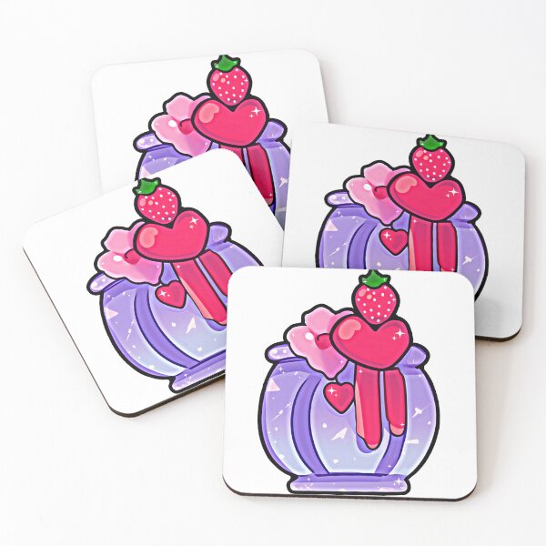 Item preview, Cute Love Desert Valentine's Day Emote/Sticker designed and sold by SektrahDesigns.