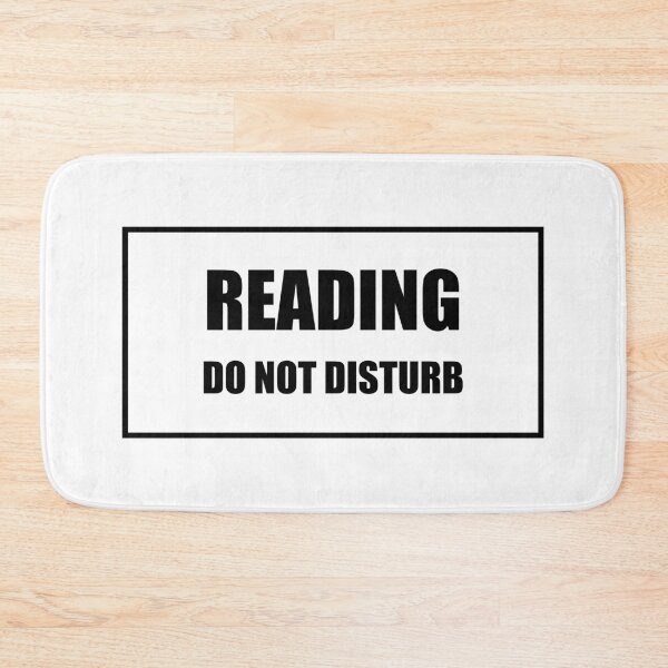 Item preview, Reading Do Not Disturb designed and sold by Inspirationmotivation.
