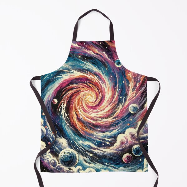 Item preview, Galactic Vortex: A Swirling Embrace of Celestial Wonders designed and sold by ArtComixHaven.
