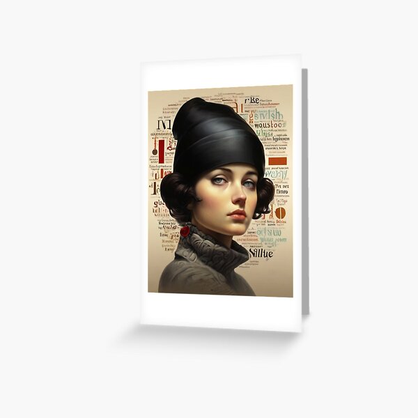 Vista previa del artículo con la obra «Palabra reflexiva», diseñado y vendido por BCD BRANDS.