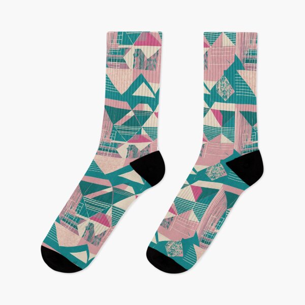 Item preview, Pink and blue green color pattern designed and sold by UZRWRLD .
