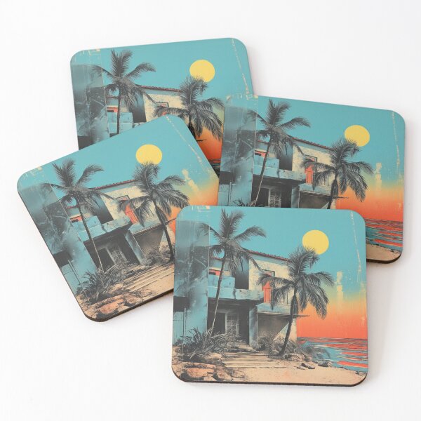 Item preview, Colorful Vacation Beach House  designed and sold by NDaZone.