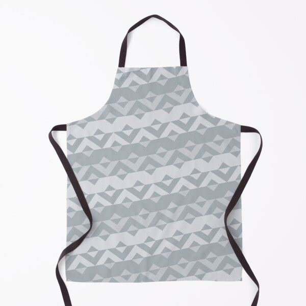Item preview, White & Grey Shade Grouped Triangles Sequence NeverEnding Textile designed and sold by Alchemy-A-La-G.