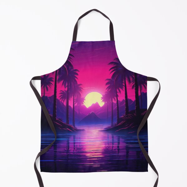 Item preview, Tropical Neon Dreams: Synthwave Serenade designed and sold by Mullet Monkey.