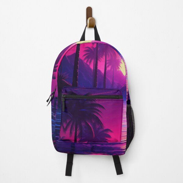 Item preview, Tropical Neon Dreams: Synthwave Serenade designed and sold by Mullet Monkey.
