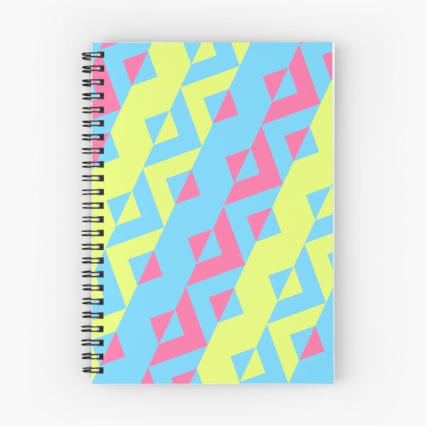 Item preview, Blue Green & Pink Grouped Triangles Sequence NeverEnding Textile designed and sold by Alchemy-A-La-G.