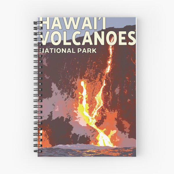 Item preview, Hawai'i Volcanoes National Park designed and sold by fatpoppydesign.