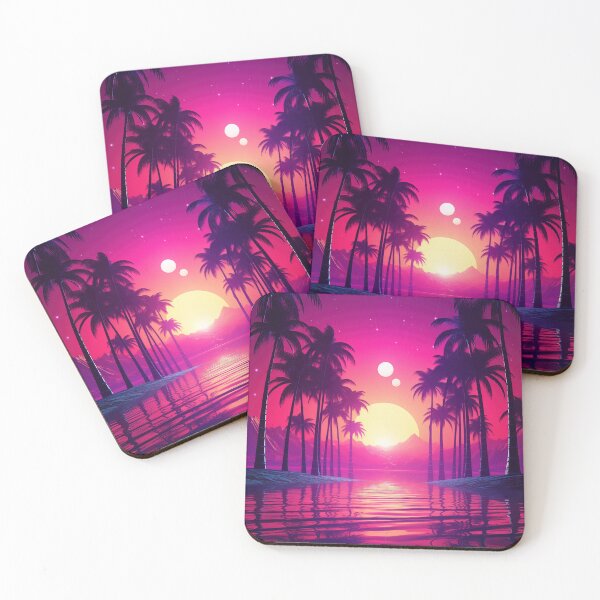 Item preview, Neon Utopia Unveiled: Luminous Tropic Dreams designed and sold by Mullet Monkey.