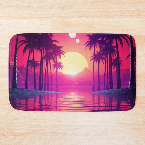 Item preview, Neon Utopia Unveiled: Luminous Tropic Dreams designed and sold by Mullet Monkey.