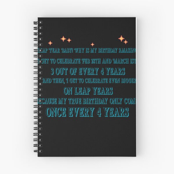 Item preview, Leap Year Baby! Why is my Birthday Amazing? Funny leap and non leap year design designed and sold by NeaftyFinds.