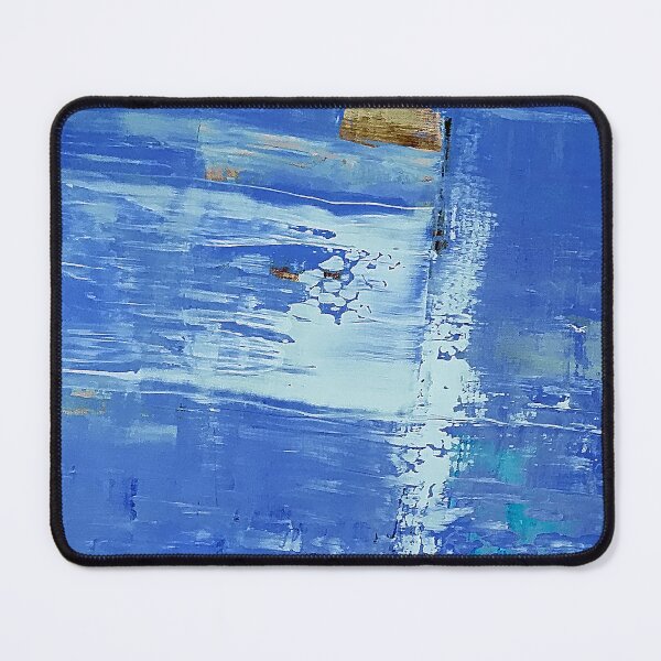 Item preview, Dreamy Sky Blue With Marshmallow Hues Abstract Painting designed and sold by DEC02.