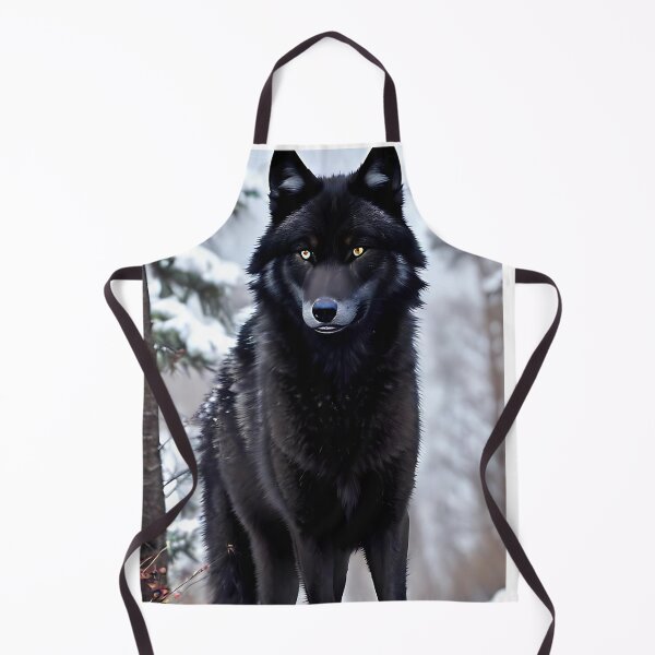 Item preview, Half-Breed Black Wolf designed and sold by ThralStore.