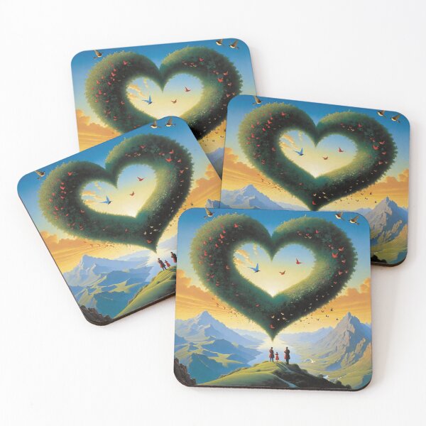 Item preview, Heart's Horizon: The Symphony of Love and Nature designed and sold by ReachingMyDreams.