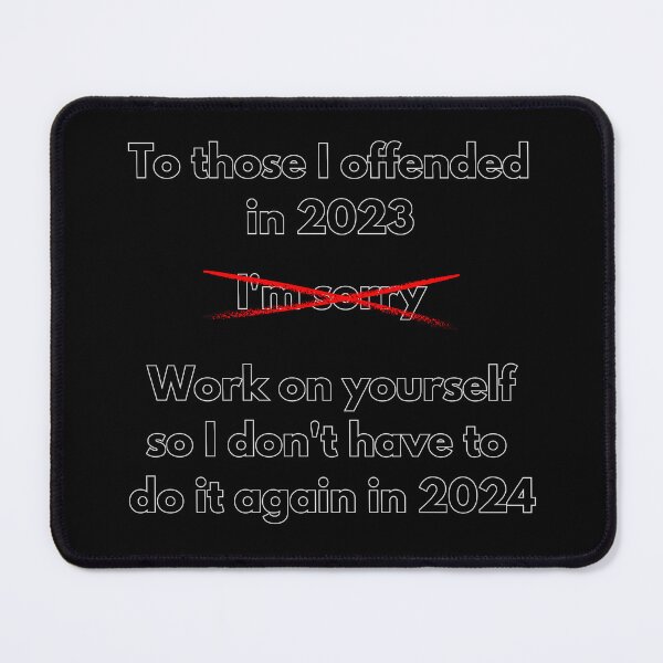 Item preview, TO THOSE I OFFENDED designed and sold by BootsNCatsStore.