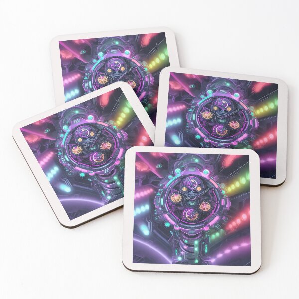 Item preview, alien clock that controls time and space designed and sold by Carlos Gudino.