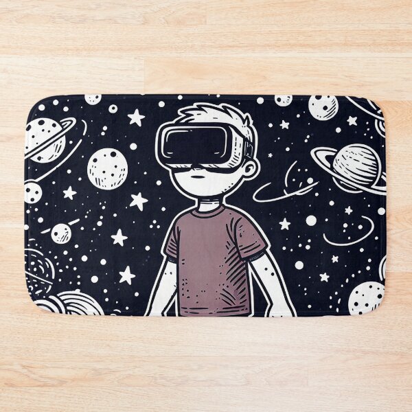 Item preview, "Starry Adventures: Little Explorer in VR Wonderland" designed and sold by zzz888.