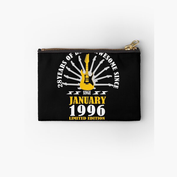 Item preview, 28 Geburtstag Retro Vintage Gitarristen Gitarrenliebhaber JANUARY designed and sold by studiopekepeke.