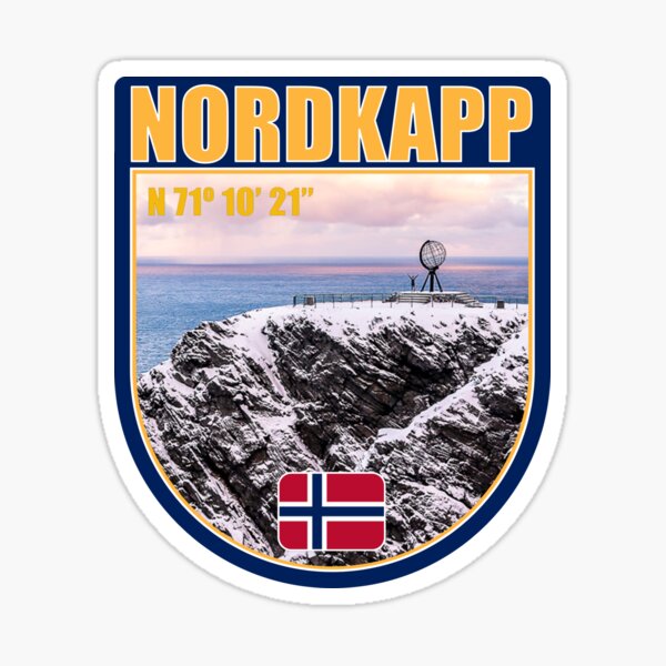 Item preview, Nordkapp Norway Monument Souvenir designed and sold by sticket-travel.